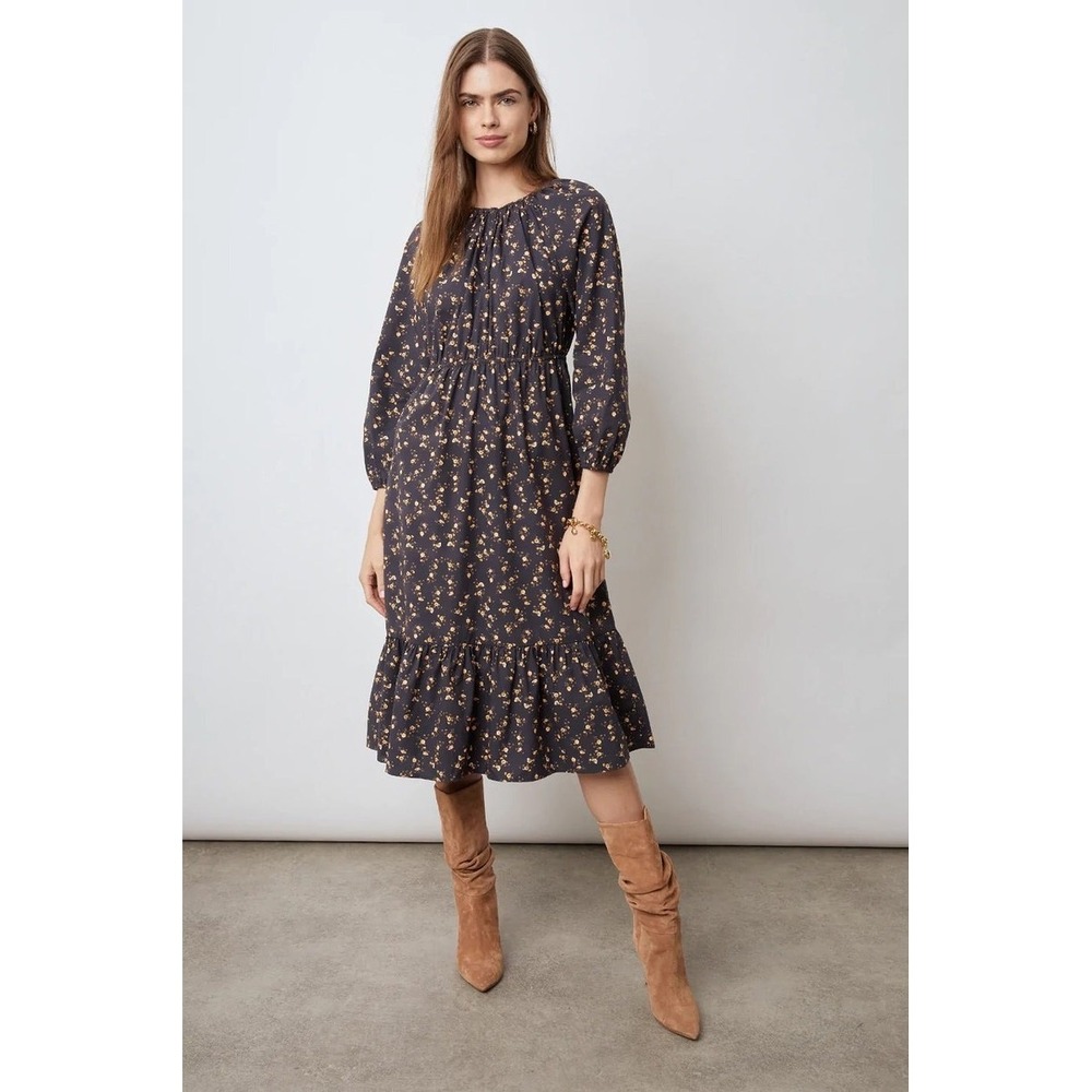 Rails Sal Dress in Romantic Floral Size Medium Cottagecore Prairie Peasant